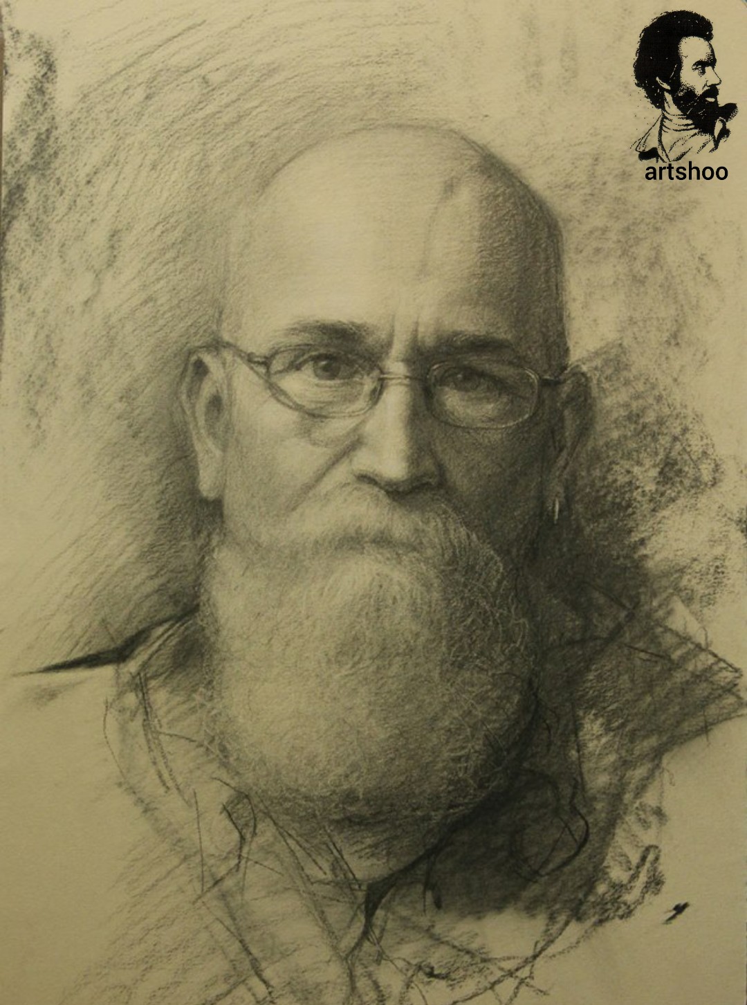 نقاشی سیاه قلم